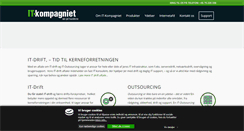 Desktop Screenshot of it-kompagniet.dk